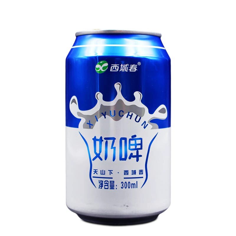 西域春奶啤300ml*12罐整箱（非啤酒）乳酸菌风味饮品网红特产