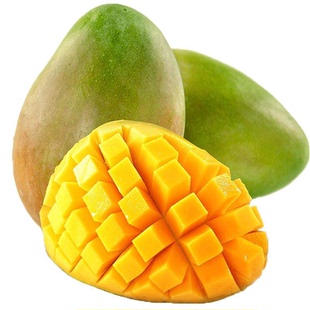 越南大青芒芒果当季新鲜水果生吃酸脆现摘整箱青皮金煌芒孕妇包邮