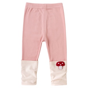 嘟嘟家女童针织裤冬季女宝打底裤宝宝衣服女孩裤子童装儿童冬装潮