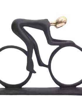 运动人物摆件创意抽象新年装饰