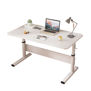 升降桌台式电脑桌家用办公桌书桌可升降桌学生学习写字桌子工作台