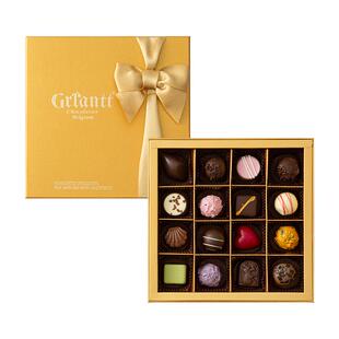 歌兰特手工巧克力礼盒装夹心黑巧比利时进口伴手礼情人节生日礼物