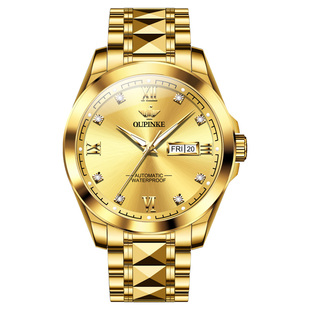 瑞士欧品客正品牌进口机芯男士手表男款机械表官方旗舰店腕表十大