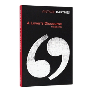 英文原版 A Lover's Discourse 恋人絮语 豆瓣阅读 Vintage 经典 英文版 进口英语原版书籍外文小说
