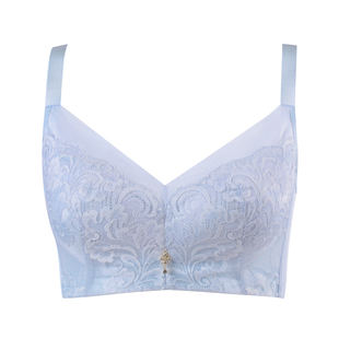 奥维丝丽文胸品牌专柜正品内衣女薄款大胸显小无钢圈全罩杯收副乳