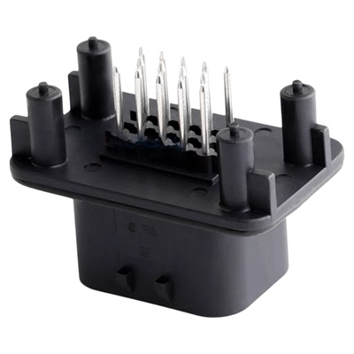 776262-1/776267-1密封防水接插件14芯板端接线PCB连接器公母插头