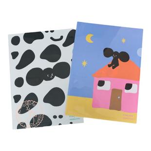 日本kokuyo国誉X TYAKASHA塔卡沙联名款单片夹学生用试卷收纳文件袋迪士尼文件夹资料册A4纸张收纳袋单页L夹