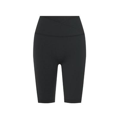 跑步高腰健身五分紧身短裤