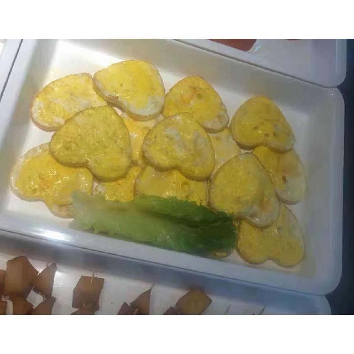 商用15孔24孔心形烤鸡蛋盘不粘烤盘大烤箱烘焙蛋糕模具40x60cm