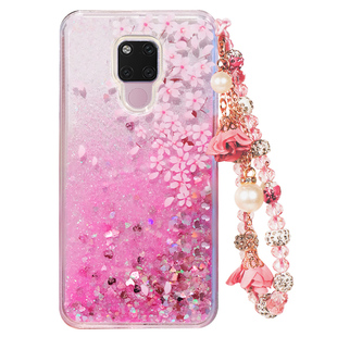 适用于华为mate20X手机壳mate70新款60pro闪粉mate50E彩绘mate40Epro液体流沙mate20防摔60pro防摔壳