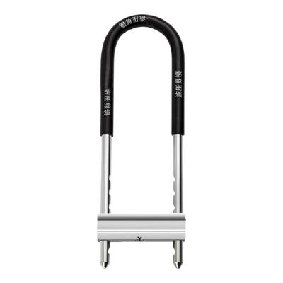 玻璃门锁U型锁锁具双门插锁