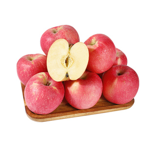 【雪原】甘肃红富士苹果当季新鲜水果脆甜大果高端礼盒装整箱包邮
