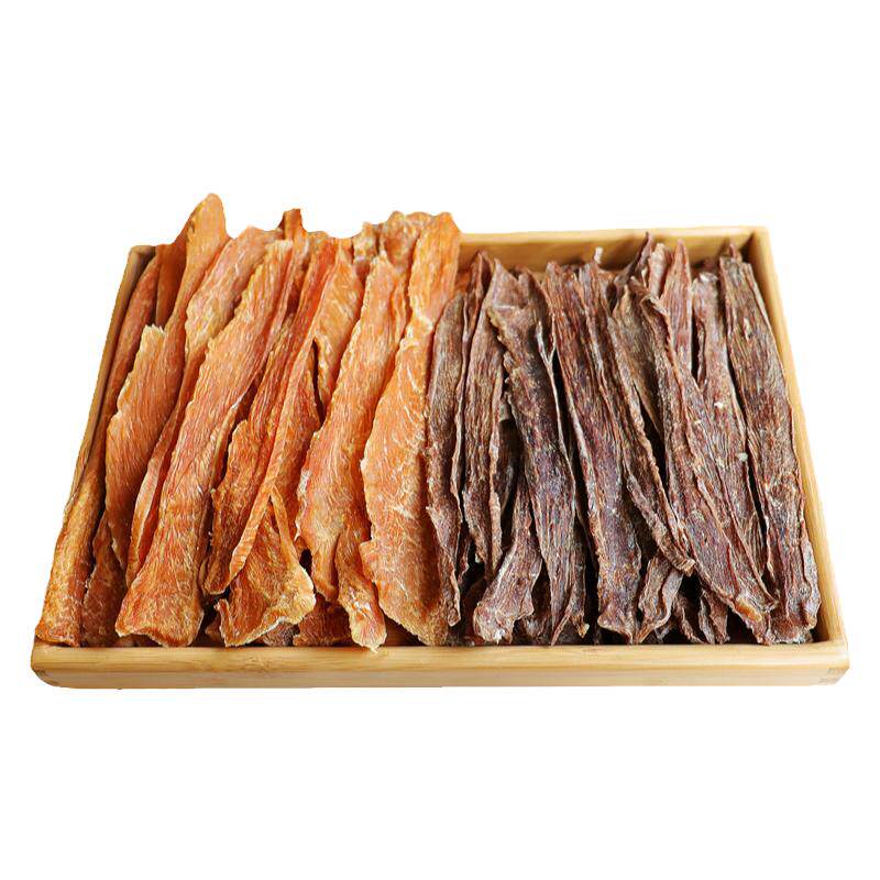 宠儿膳房手工香脆鸡鸭肉干狗猫吃