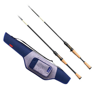 日本MEGABASS忍者TRIZA三节便携多节鳜鱼路亚竿 西子进出口渔具