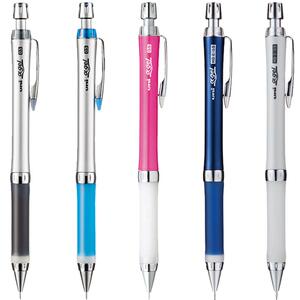 日本文具大赏日本uni三菱自动铅笔软握胶M5-807GG/M5-809GG不断铅活动铅带橡皮擦头0.5