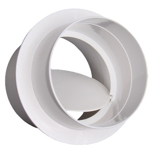 厨房抽油烟机止回阀烟道100排风管卫生间换气扇浴霸单向止逆阀80