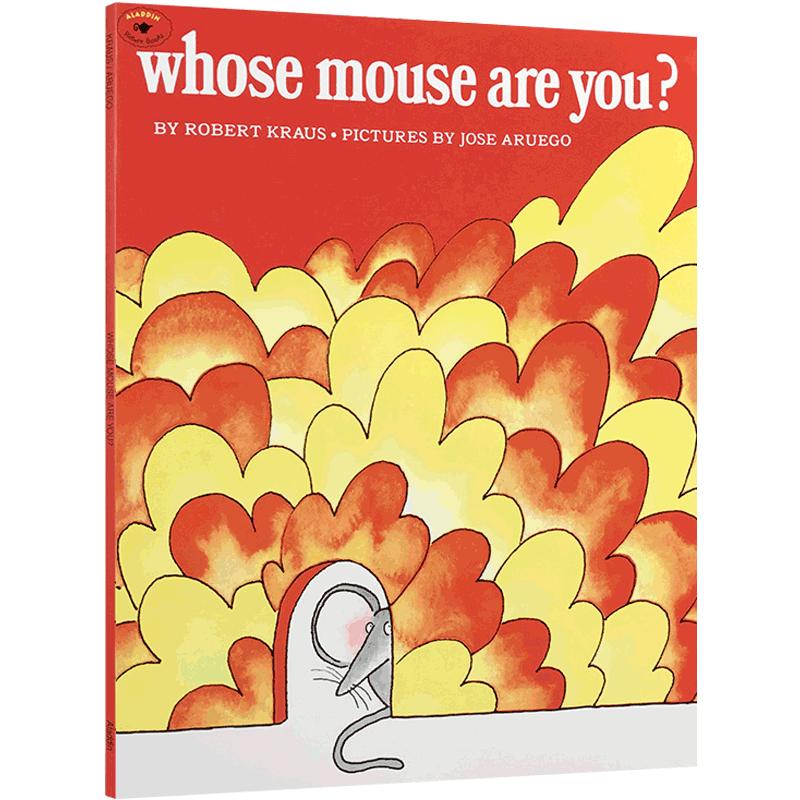 送音频 英文原版启蒙绘本Whose Mouse Are You你是谁的老鼠?儿童英语启蒙绘本故事书宝宝睡前故事 2-4-6岁幼儿早教书大开童书