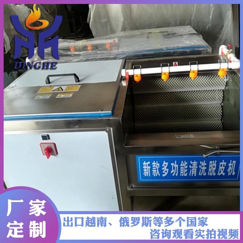 商用果蔬清洗机 毛辊清洗机去皮机 毛辊清洗去皮机厂家供应