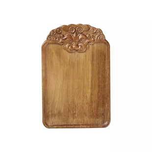 巴布亚贡木沉香461牌吊坠玉化老料 无事牌贡木龙鳞血月平安牌挂件