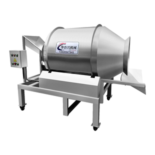 滚筒搅拌机 不锈钢大型食品级商用混料机 粉末饲料颗粒拌料机包邮