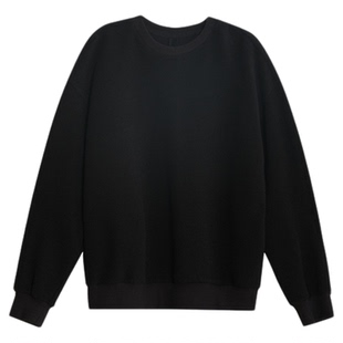 ltyp旅途原品【限量五折】澳毛棉针织卫衣休闲宽松圆领套头卫衣女