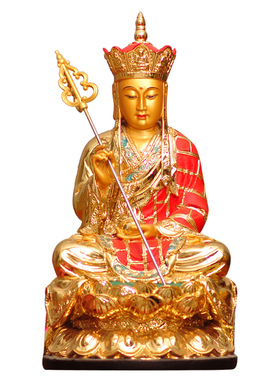 树脂玻璃钢材质华音殿地藏菩萨