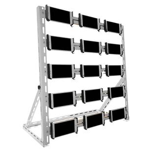 新款手机工作室放置架角度可以调节多台多机位横放可固定手机支架