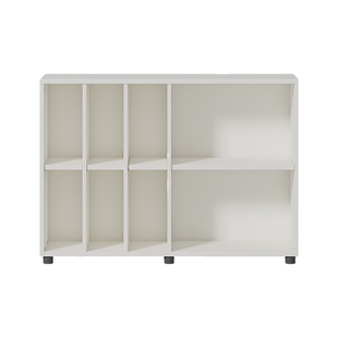 iloom进口收纳柜8格空格柜儿童书柜绘本架蒙氏空间玩具收纳柜书架