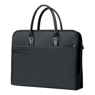 男士手提文件包牛津布防水商务公文包办公手提资料包大容量可定制