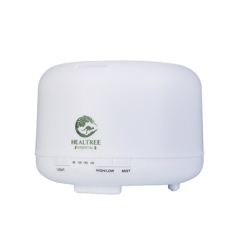 HEALTREE香薰机500ml家用办公室卧室静音暖灯款精油扩香器加湿机