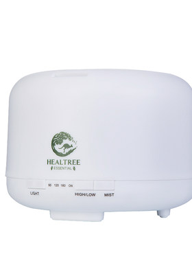 HEALTREE香薰机500ml家用办公室卧室静音暖灯款精油扩香器加湿机