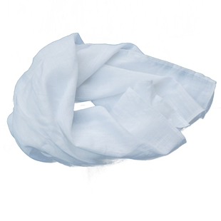 扎染布料蓝染草木染白色方巾手帕蜡染绘画棉麻胚布 新品促销