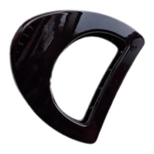 简约镂空半圆头发抓夹中号鲨鱼夹发夹女后脑勺2026新款夹子发饰春