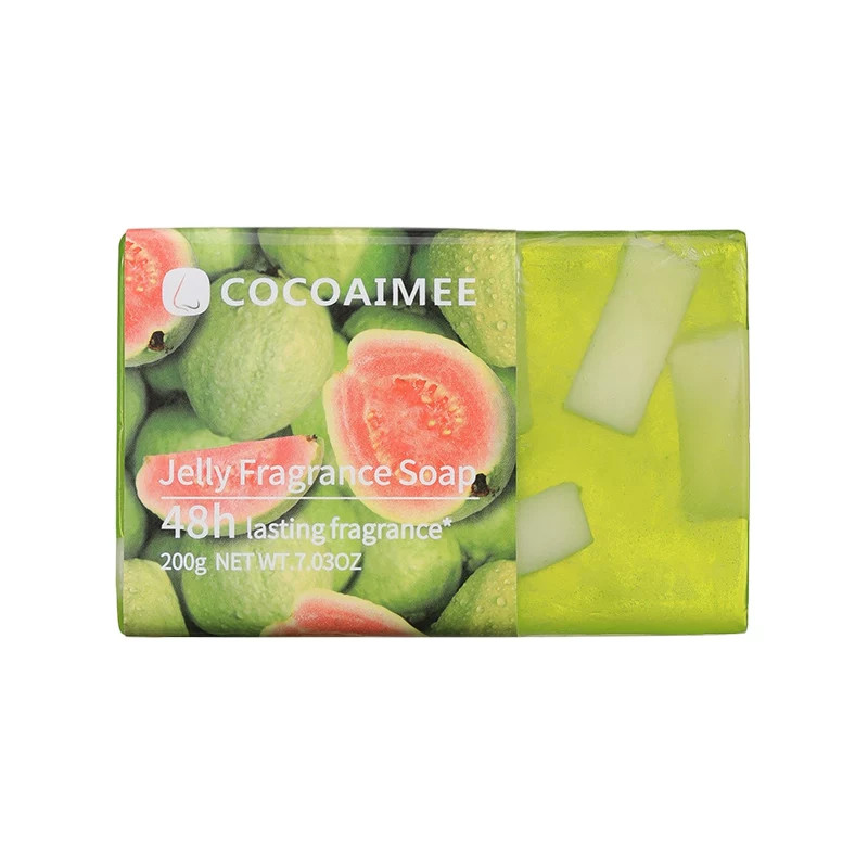 可可艾米Cocoaimee水果味香皂葡萄芭乐甜橙味沐浴洗脸香氛透明皂