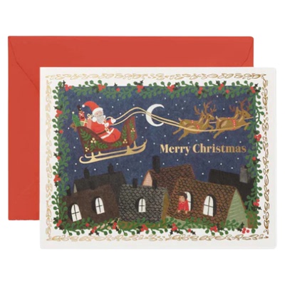 RiflePaperCo.圣诞节祝福贺卡
