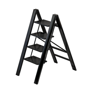 梯子家用折叠加厚多功能登高爬梯小型室内轻便四步花架便携人字梯