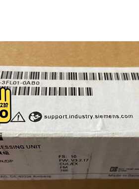 议价西门子高可用性CPU 6ES7318-3EL01-0AB0 双机冗余 集成Profin