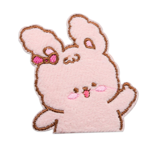 卡通补丁贴大号羽绒服刺绣贴自粘式免缝修补儿童衣服破洞布贴补丁