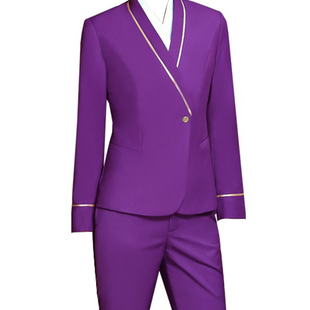 南航空姐制服女职业套裙高端气质物业酒店珠宝店工作服美容院工装