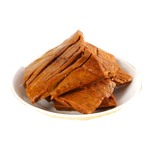 安徽特产 手工制作三河茶干香辣豆干五香干小吃豆腐干花干280g/袋