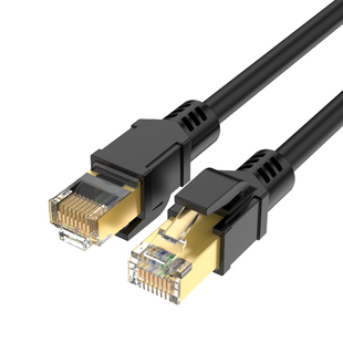 sgo/斯格 八类网线CAT8万兆网络跳线双屏蔽电脑路由器连接线纯铜