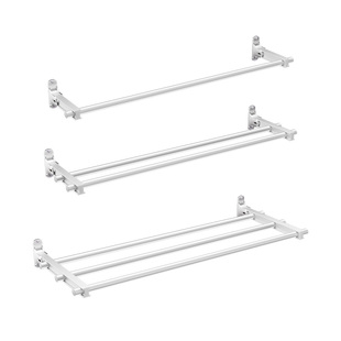 阳台侧装晾衣架折叠晾衣架家用墙上壁挂式凉衣架晒被子室内外晒衣