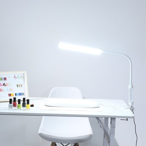 美甲照明灯桌面夹子灯美容灯美睫工作台灯led触摸补光灯美甲桌灯