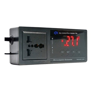 水族箱高精度电子数显温控器养殖守宫陆龟鱼缸加热爬虫温度控制器