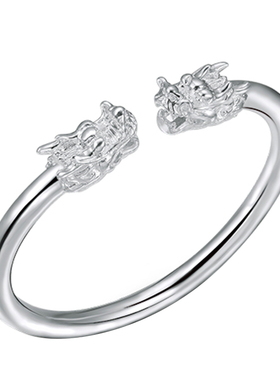 龙年饰品首饰纯银原创男女