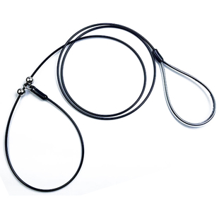 狗狗牵引绳狗绳防爆冲p绳p链大小型犬狗链子防咬遛狗钢丝赛级大狗