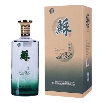 双沟银苏浓香型礼盒装粮食酒