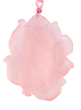 天然粉水晶九尾狐吊坠催粉晶缘桃花狐狸项链男女饰品礼物首饰