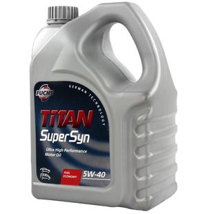 福斯机油超级全合成5w40SP级汽车发动机润滑油4L原装柴汽通用大众