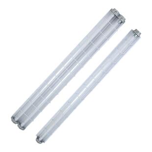 亚明照明灯管防爆led单管双管1.2米仓库厂房防水隔爆荧光灯2x20W
